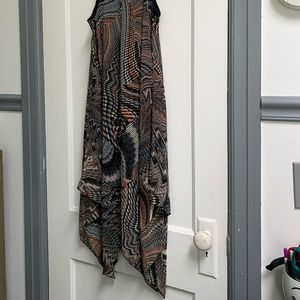 scarf tunic shirt dress